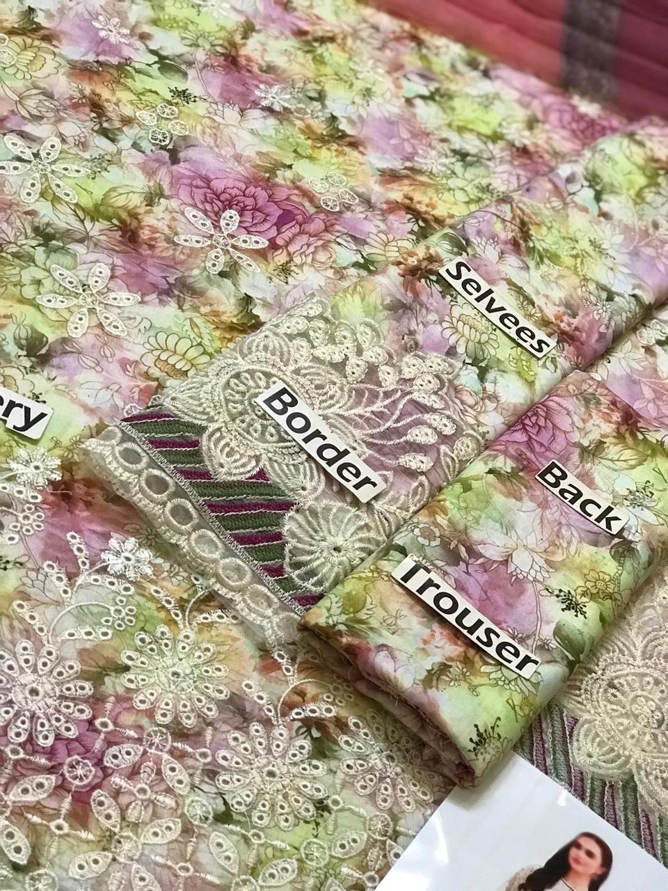 Baroque Lawn Suit-Aarasta