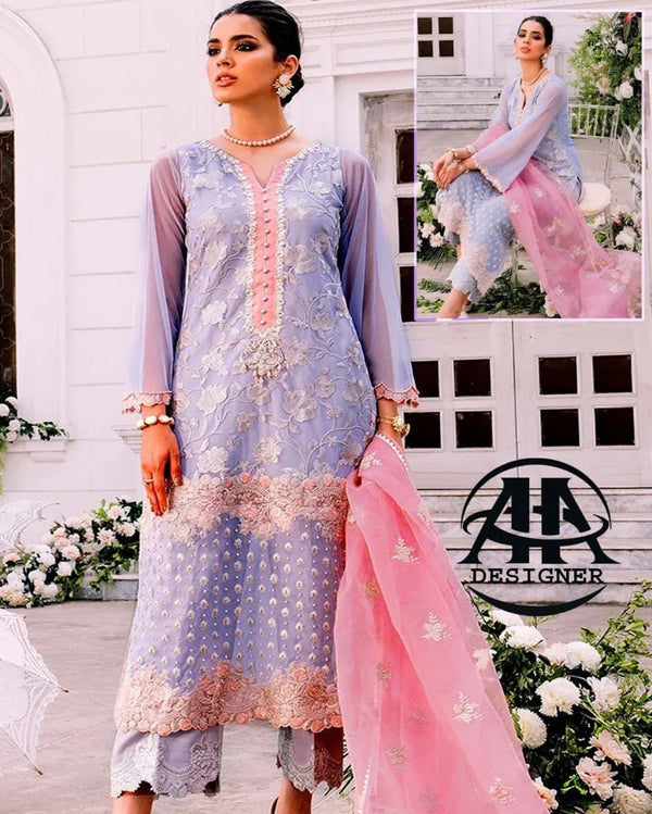 Farah Talib Organza Suit