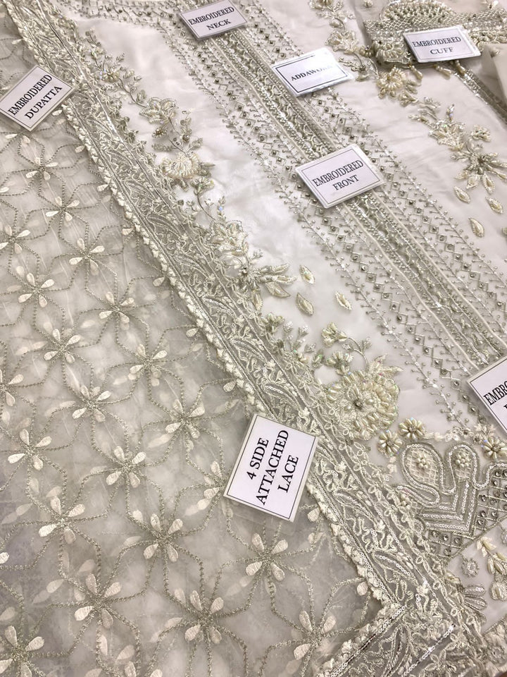 Afrozeh Organza Bridal Suit-Aarasta