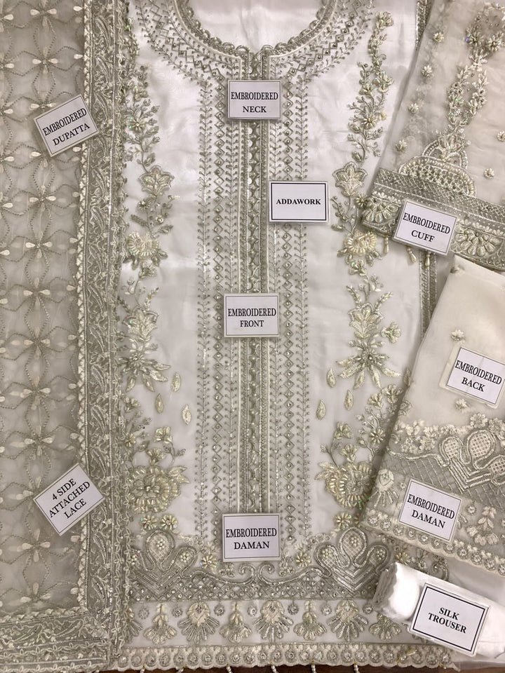 Afrozeh Organza Bridal Suit-Aarasta