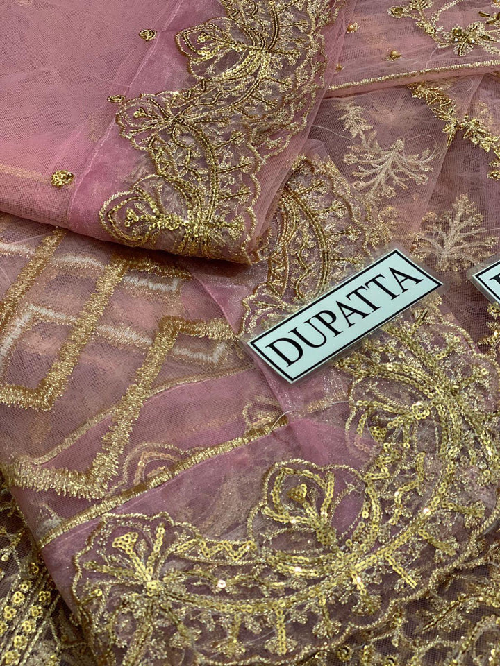 Afrozeh Net Frock-Aarasta