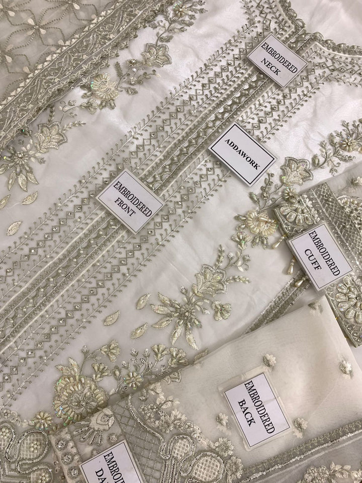 Afrozeh Organza Bridal Suit-Aarasta