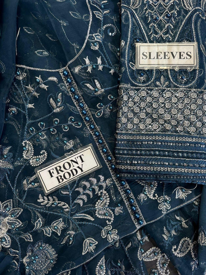 Afrozeh Organza Frock-Aarasta