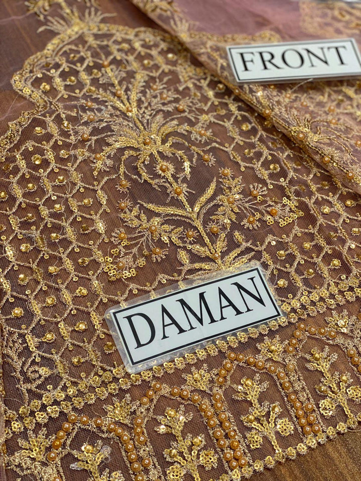 Afrozeh Net Frock-Aarasta