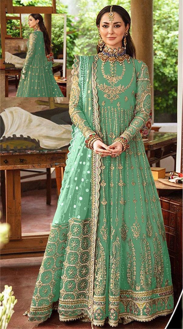 Afrozeh Net Maxi-Green-Net-Maxi-Aarasta