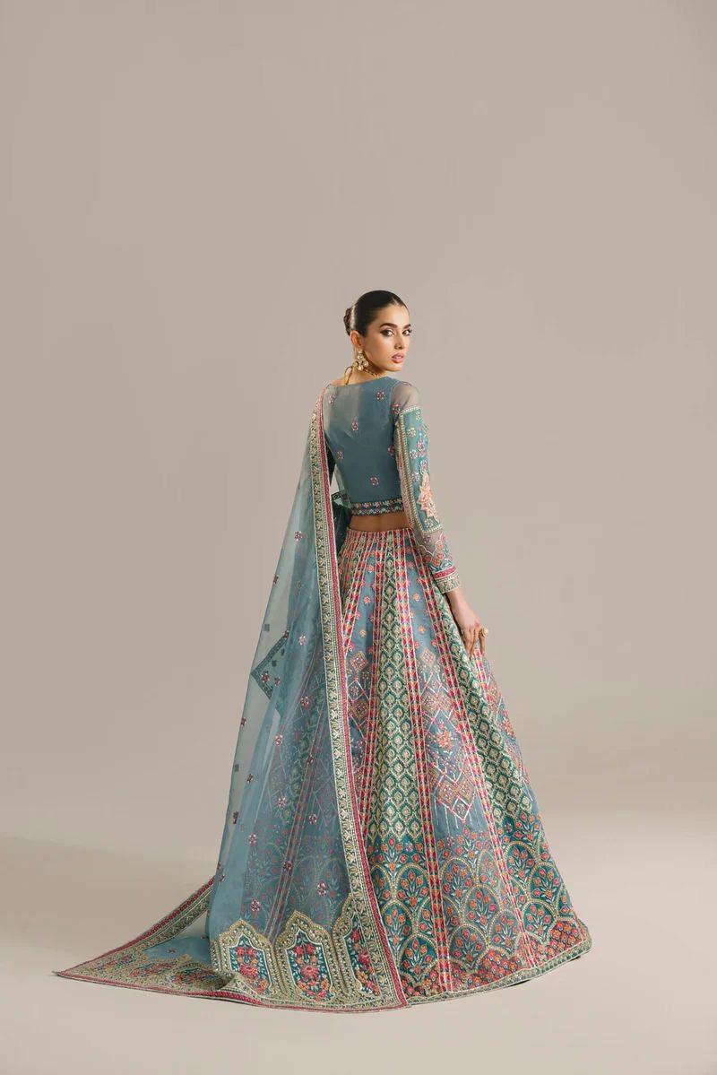 Akbar Aslam Organza Frock-Aarasta