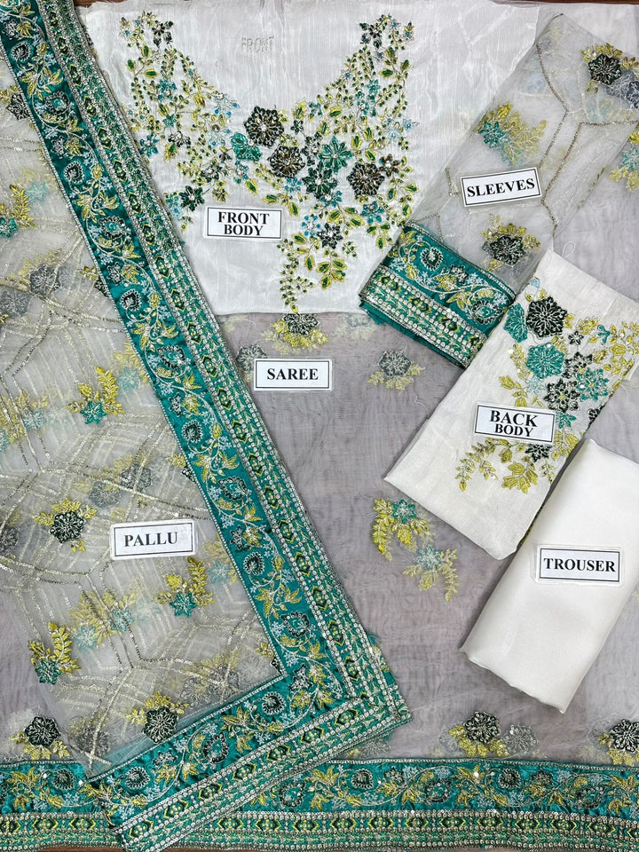 Akbar Aslam Silk Saree-Aarasta