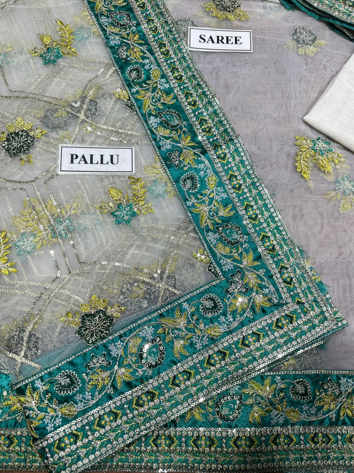 Akbar Aslam Silk Saree-Aarasta