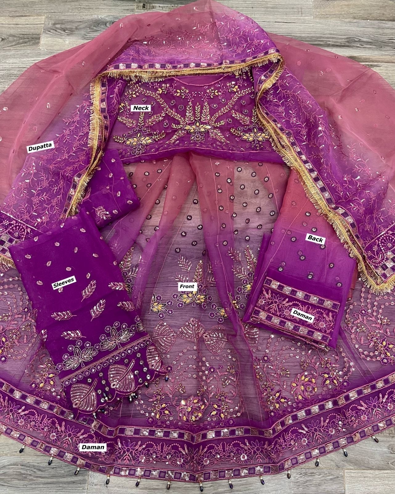 Alizeh Organza Maxi-Aarasta