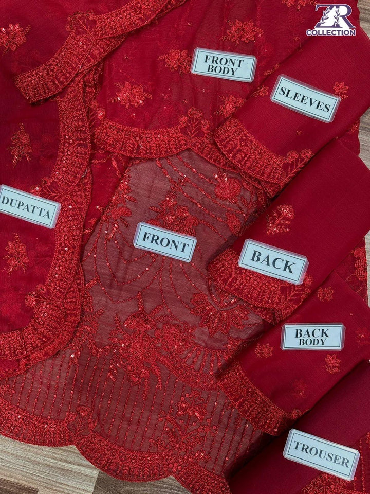 Alizeh Chiffon Frock-Aarasta