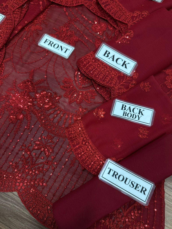 Alizeh Chiffon Frock-Aarasta