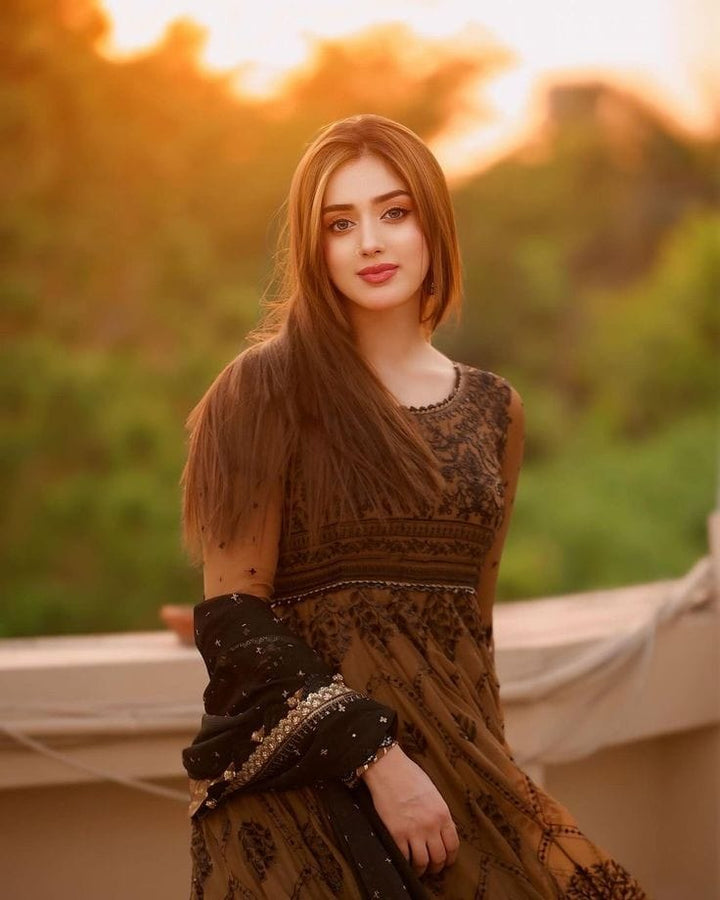 Asim Jofa Chiffon Maxi-Aarasta