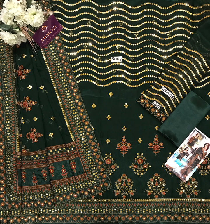 Asim Jofa Chiffon Saree-Aarasta