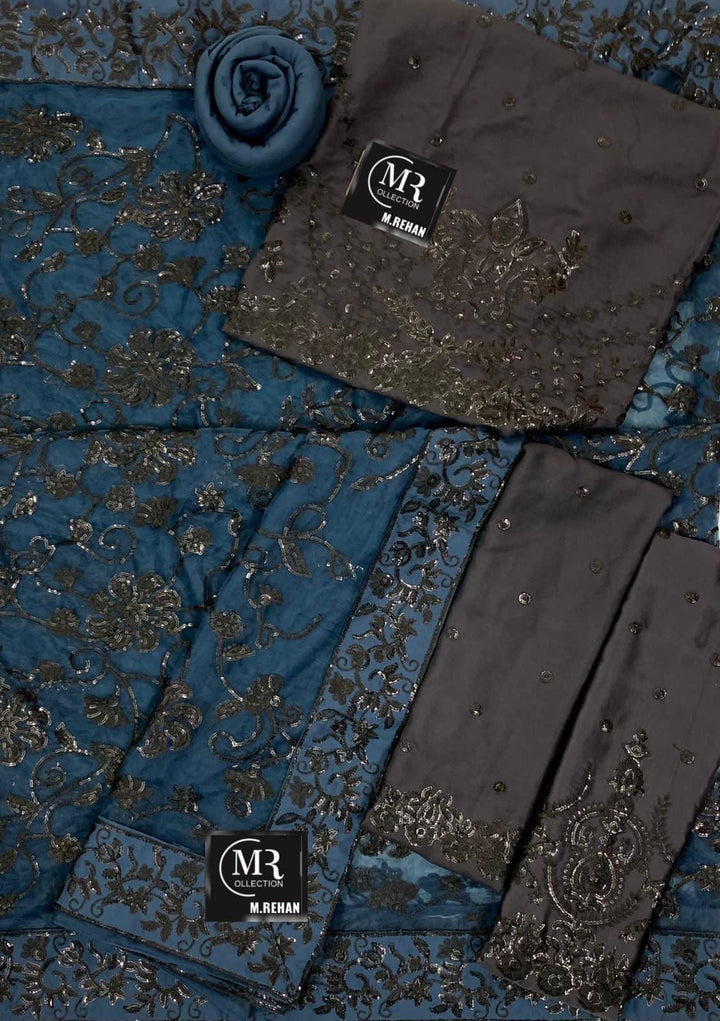 Asim Jofa Silk Saree-Aarasta