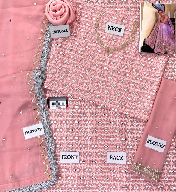 Haniya Amir Chiffon Maxi-Aarasta