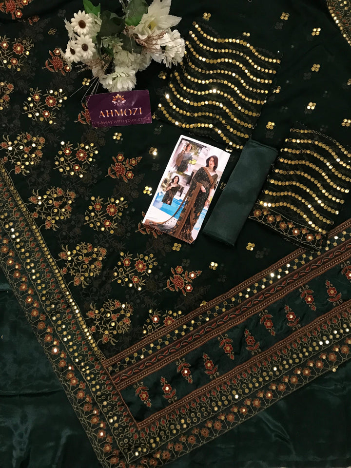 Asim Jofa Chiffon Saree-Aarasta