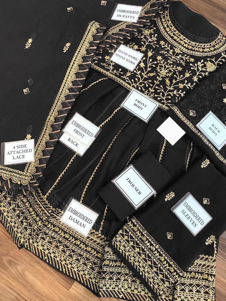 Asim Jofa Chiffon Maxi-Aarasta