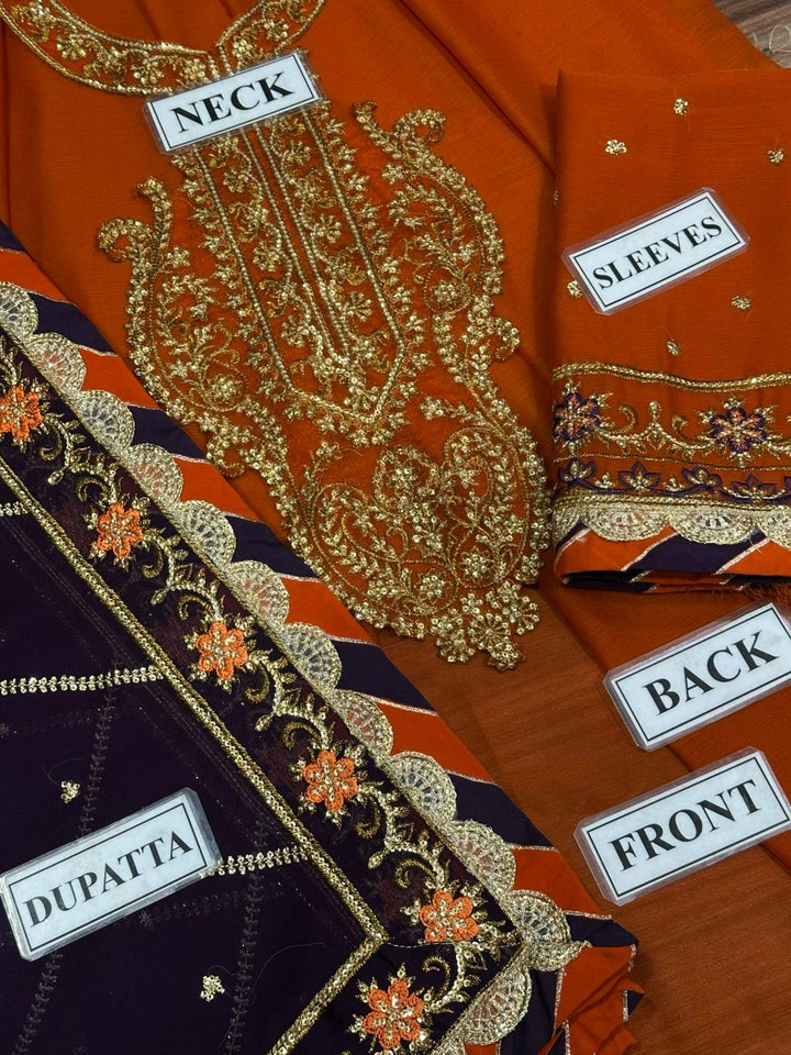 Asim Jofa Chiffon Maxi-Aarasta