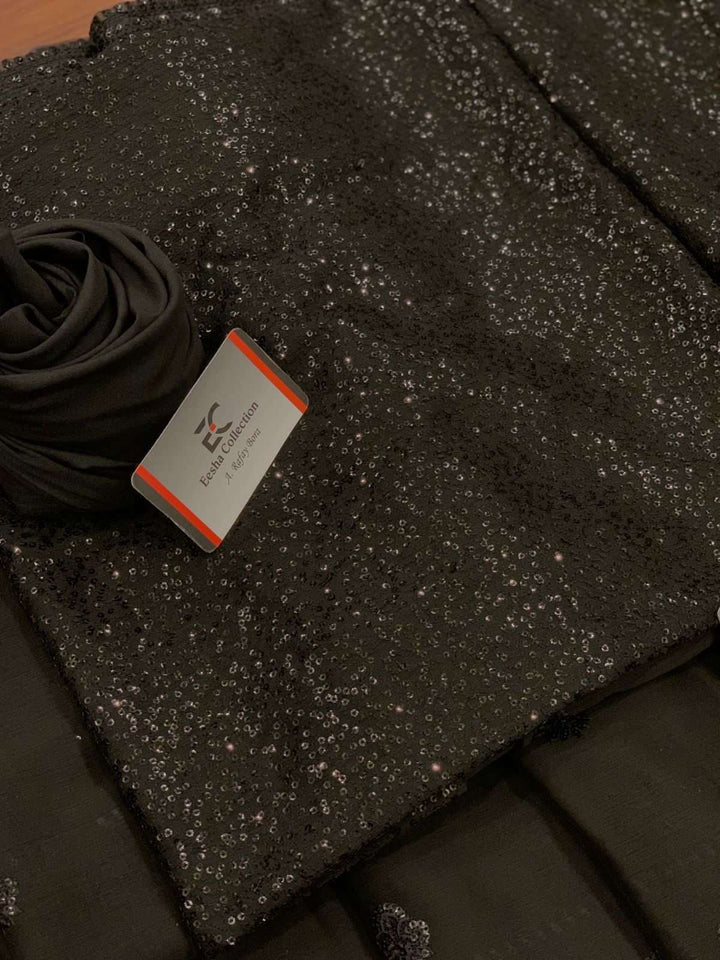 Asim Jofa Chiffon Saree-Aarasta