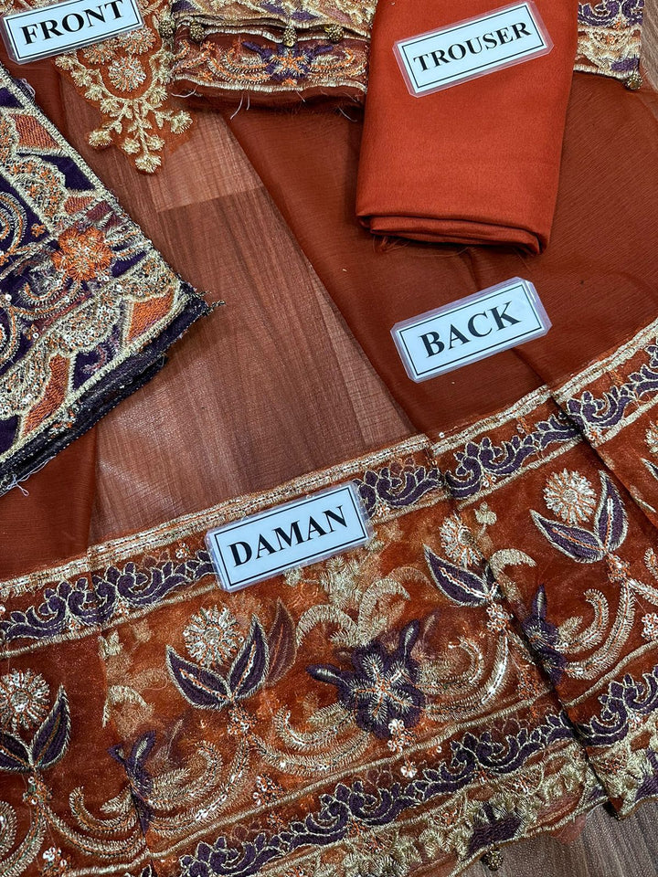 Asim Jofa Chiffon Maxi-Aarasta