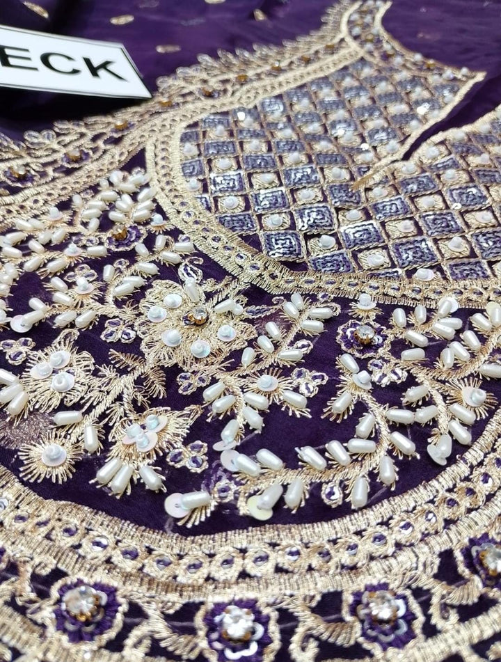 Asim Jofa Chiffon Suit-Aarasta