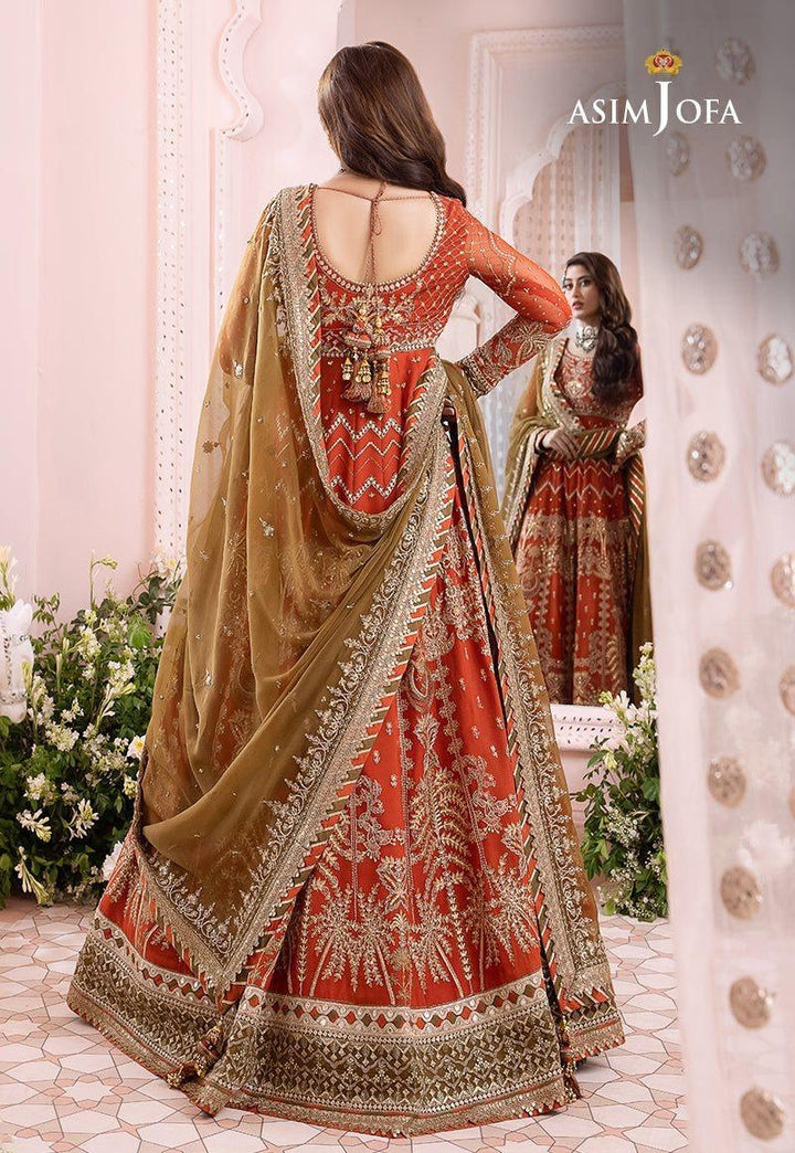 Asim Jofa Chiffon Frock-Aarasta