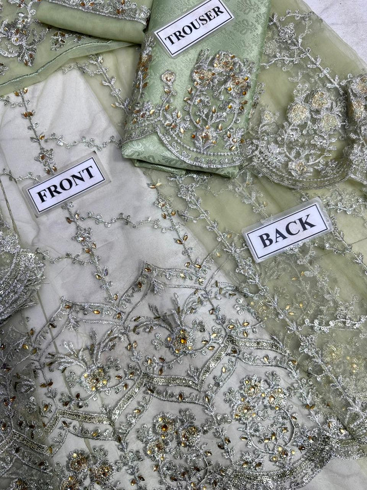 Ayeza Khan Net Frock-Aarasta