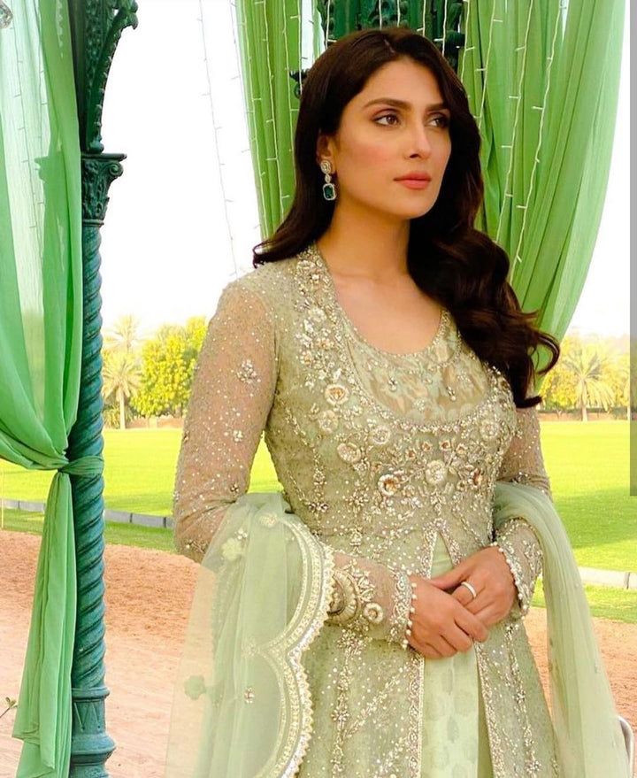 Ayeza Khan Net Frock-Aarasta