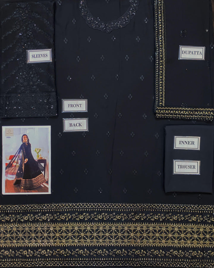 Azure Chiffon Maxi-Aarasta