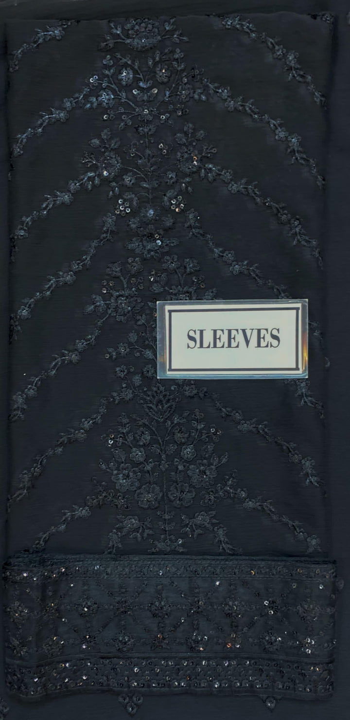 Azure Chiffon Maxi-Aarasta