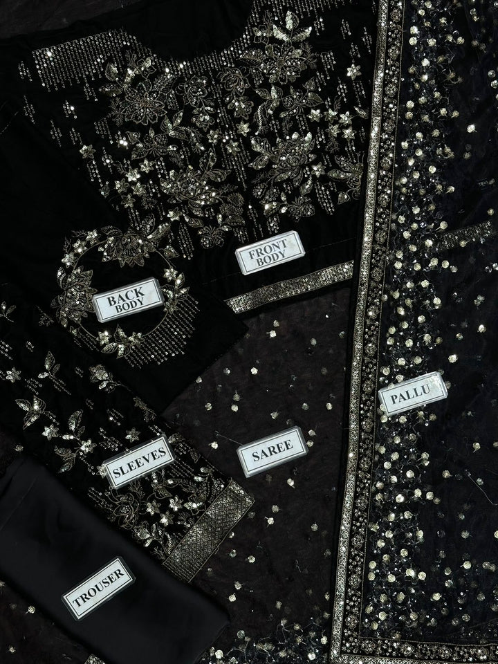 Jazmin Net Saree-Aarasta