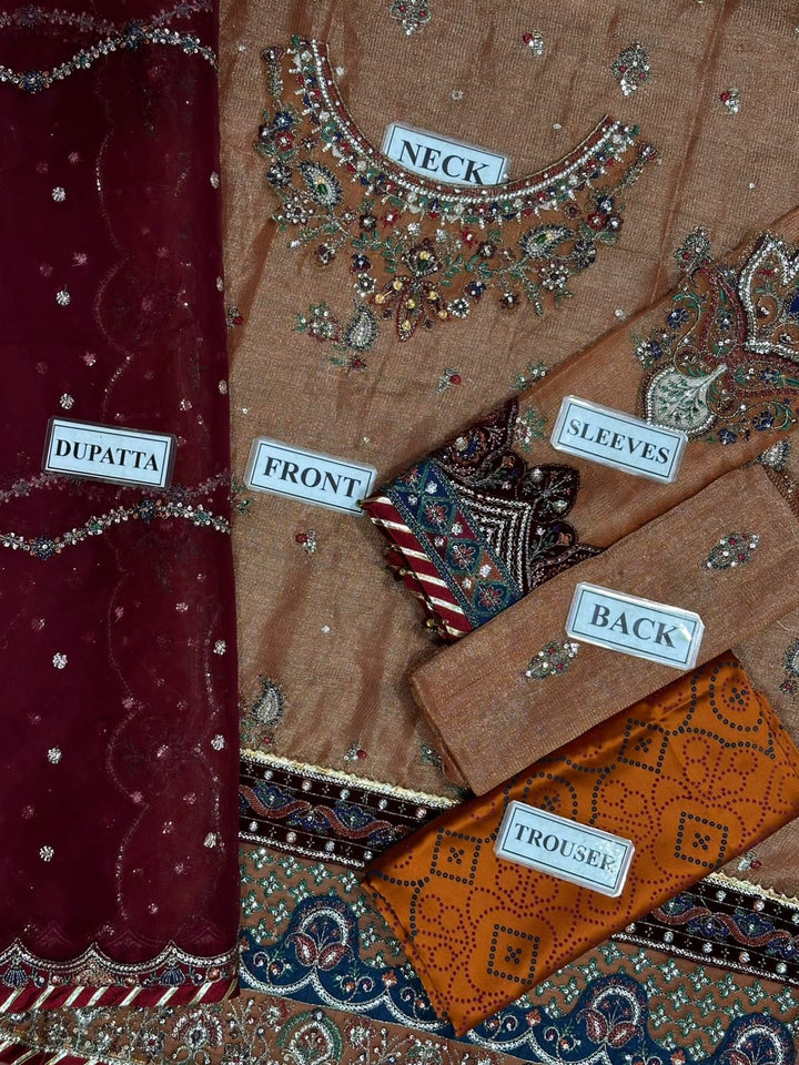 Baroque Masuri Bridal Suit-Aarasta