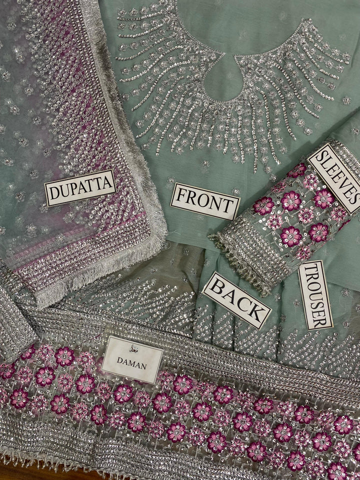 Jazmin Chiffon Maxi-Aarasta