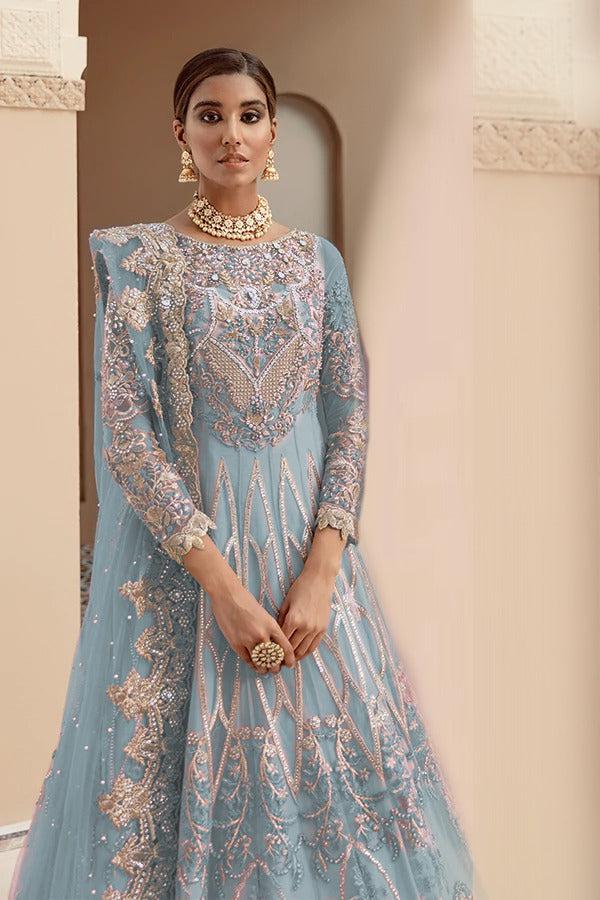 Baroque Organza Frock-Aarasta