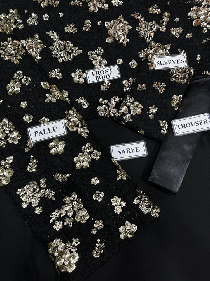 Jazmin Chiffon Saree-Aarasta