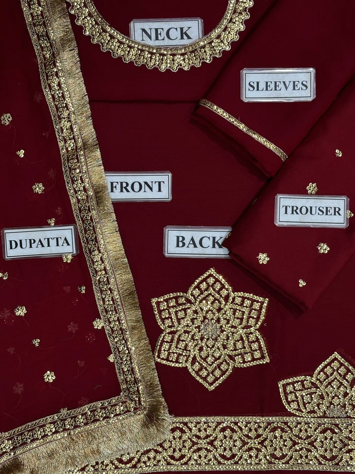 Jazmin Chiffon Maxi-Aarasta