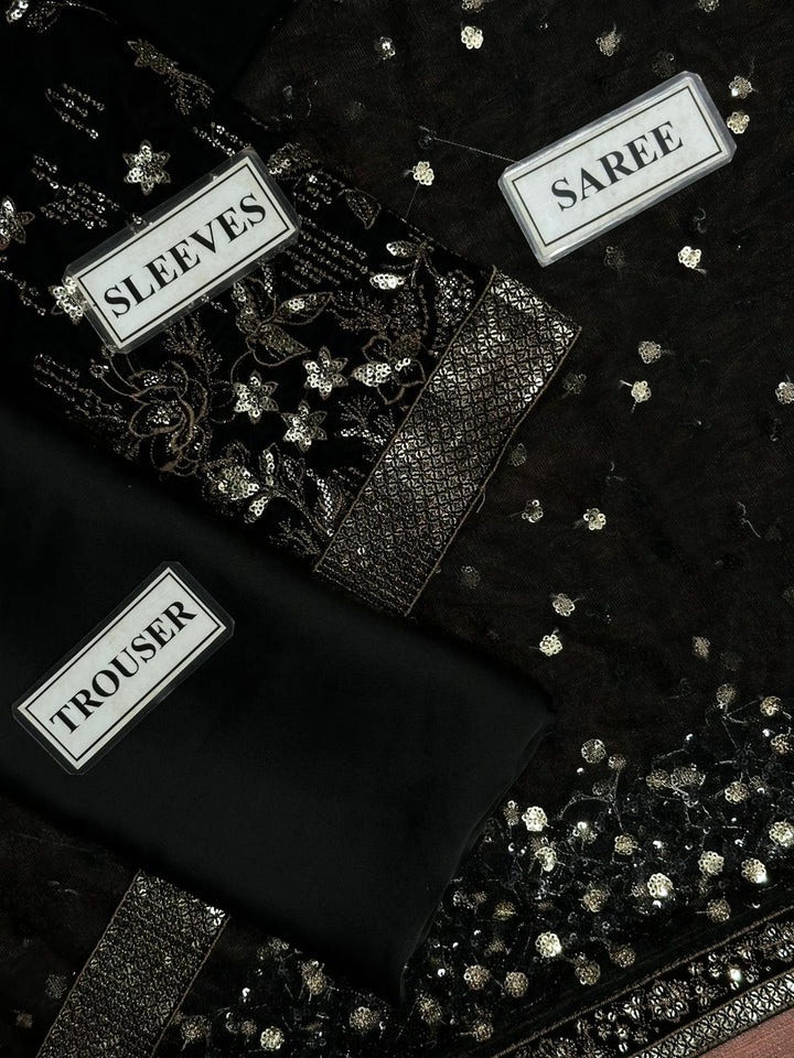 Jazmin Net Saree-Aarasta