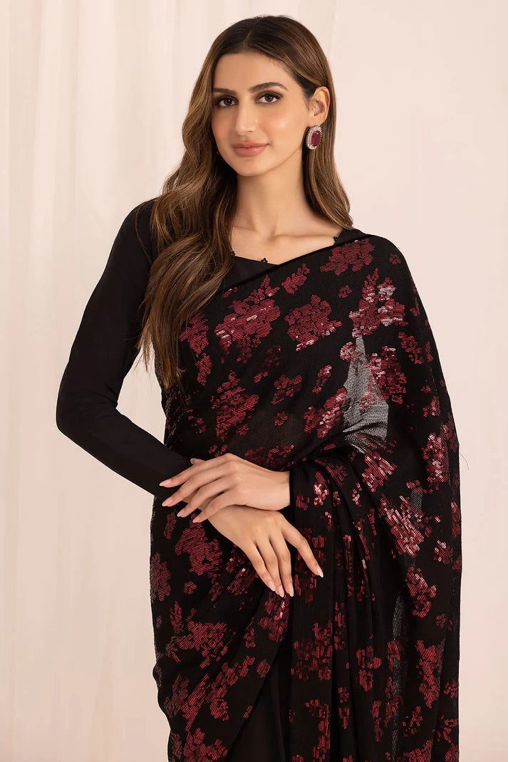 Jazmin Chiffon Saree-Aarasta