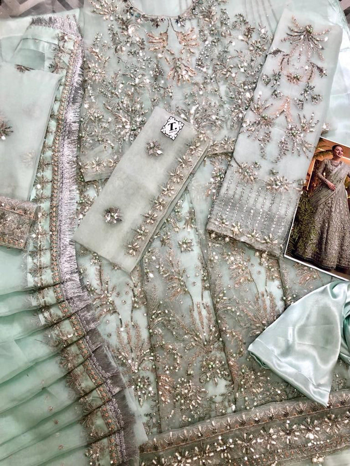 Crimson Organza Maxi-Aarasta