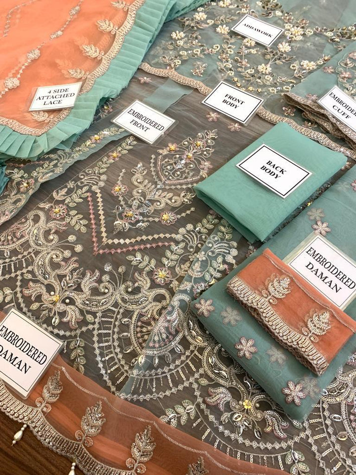 Emaan Adeel Organza Maxi-Aarasta