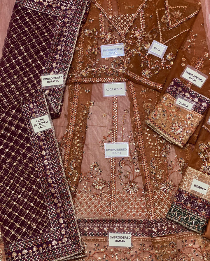 Farasha Net Frock-Aarasta