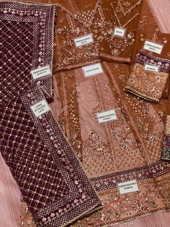 Farasha Net Frock-Aarasta