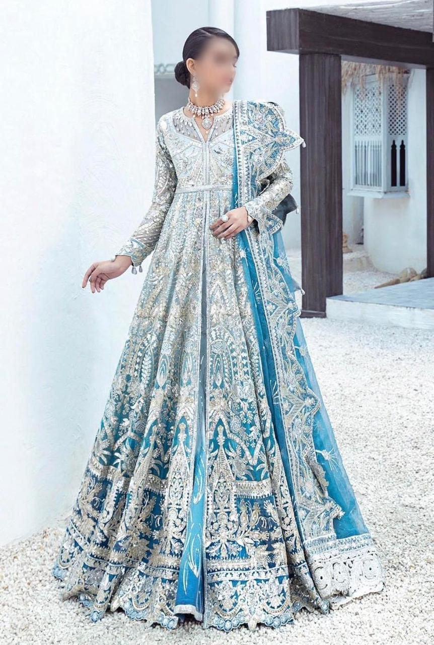 Freesia Net Maxi-Sky Blue-Net-Maxi-Aarasta