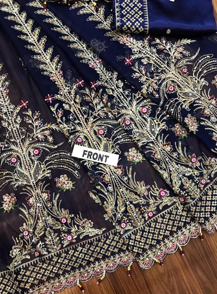 Gulaal Chiffon Frock-Aarasta