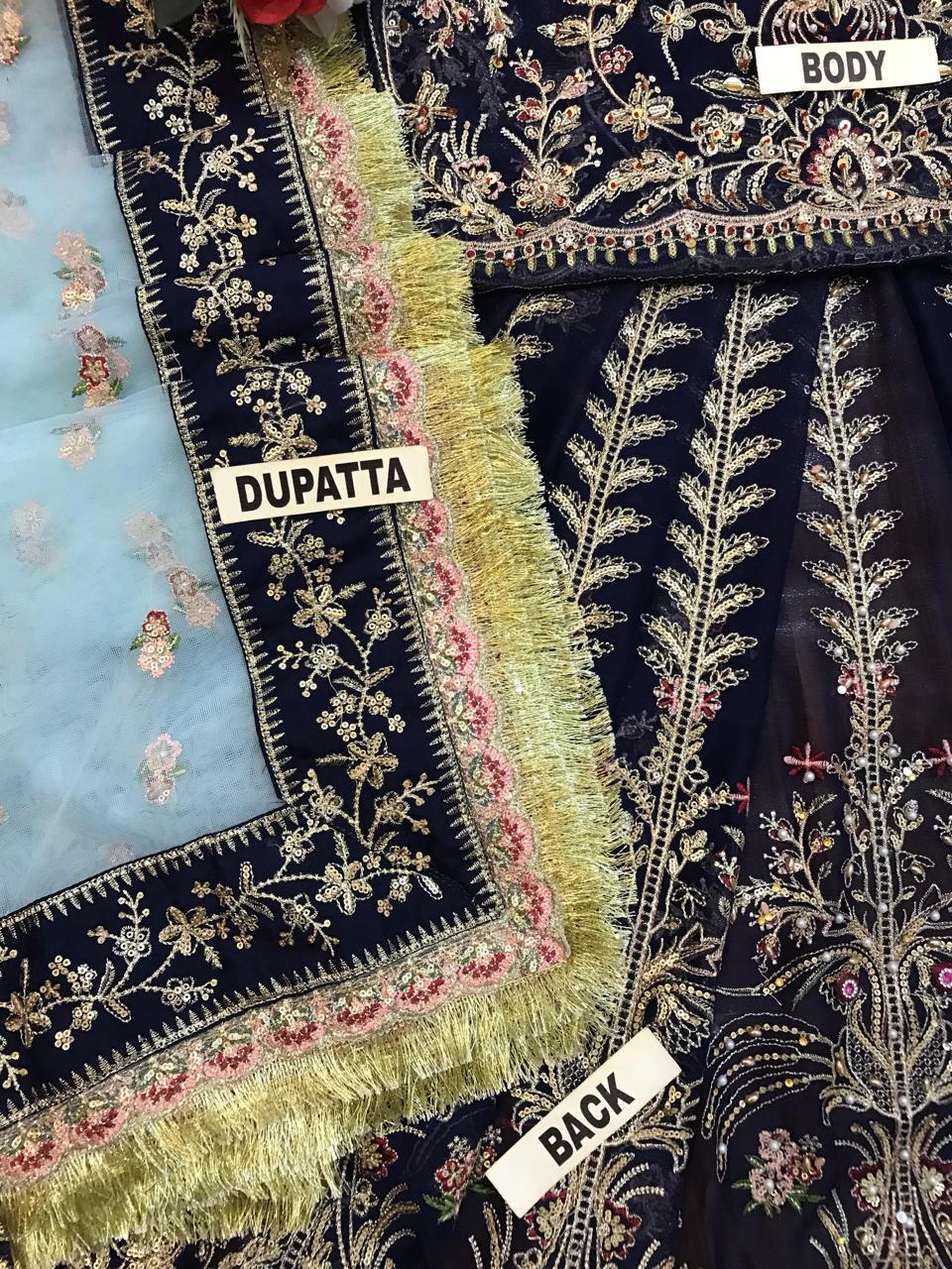 Gulaal Chiffon Frock-Aarasta