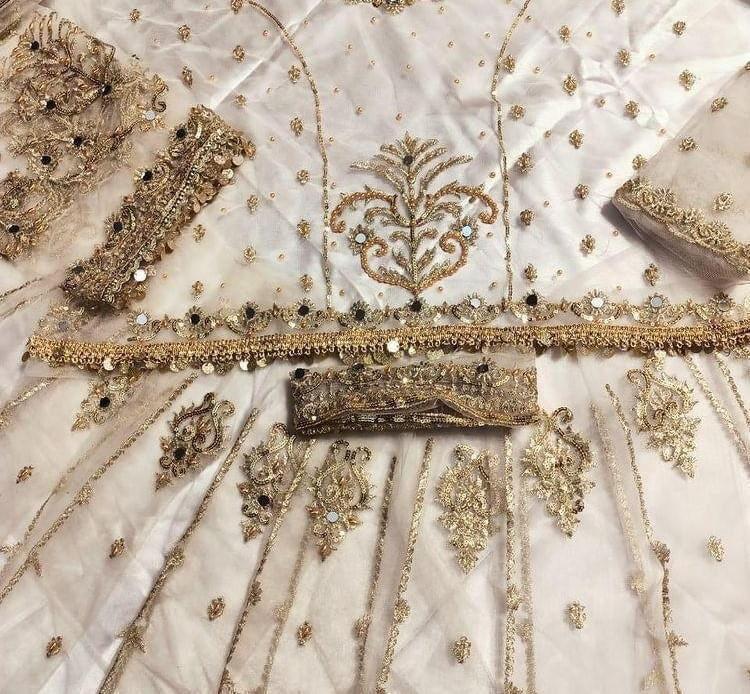 Hira Mani Net Frock-Aarasta