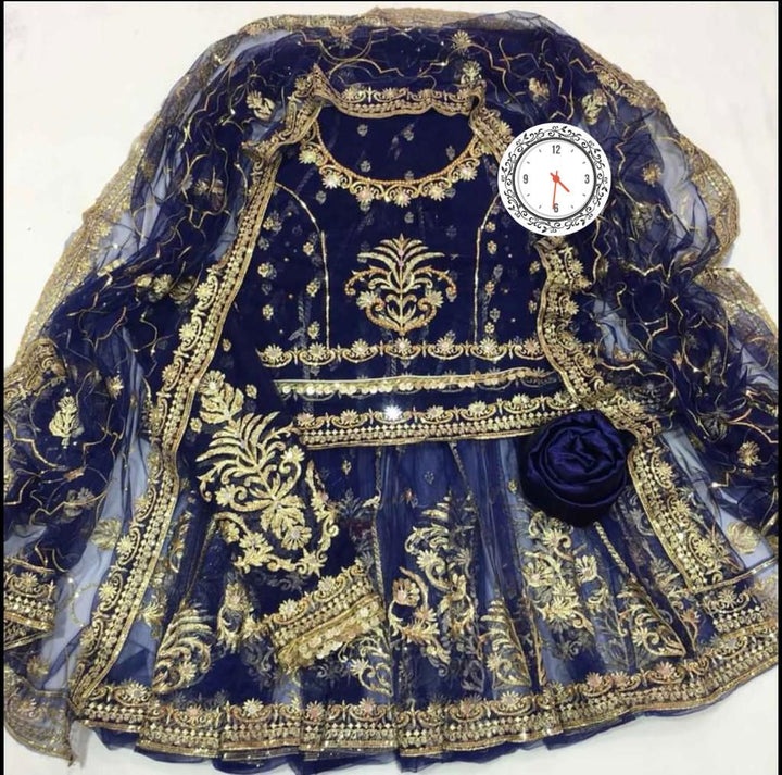 Hira Mani Net Frock-Aarasta