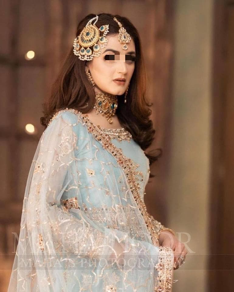 Hira Mani Net Frock-Aarasta