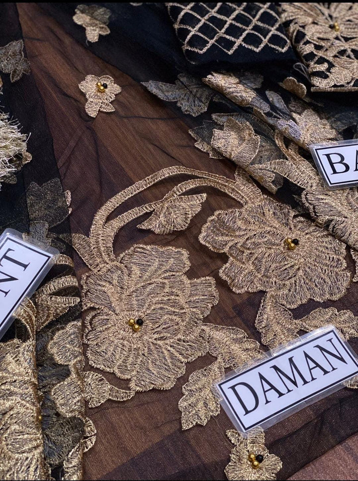 Hira Mani Net Frock-Aarasta