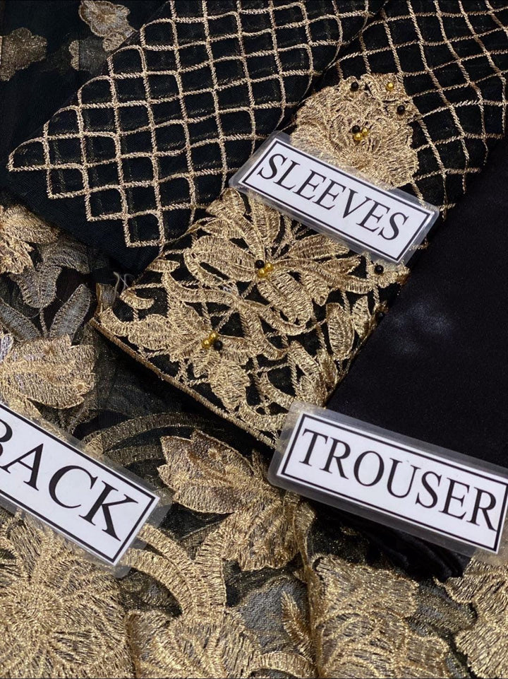 Hira Mani Net Frock-Aarasta